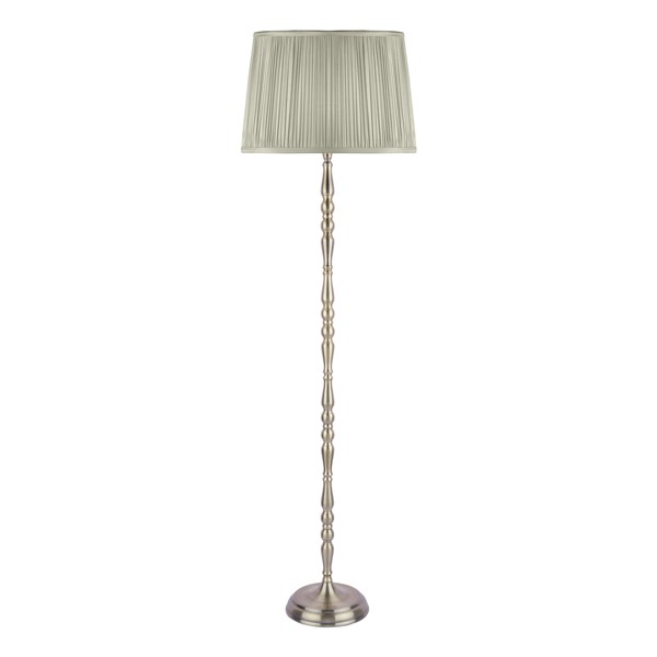 (image for) Laura Ashley Corey Floor Lamp Antique Brass Base Only